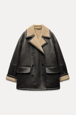 Fashion ABRIGO DOBLE FAZ ZW COLLECTION Mujer Abrigos / Anoraks