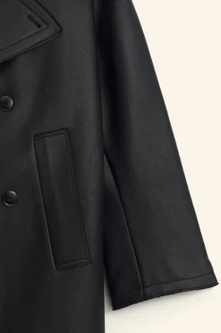 Online ABRIGO EFECTO ENGOMADO LIMITED EDITION Hombre Cazadoras|Abrigos / Gabardinas