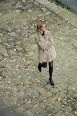 Fashion ABRIGO EFECTO PELO Mujer Abrigos / Anoraks