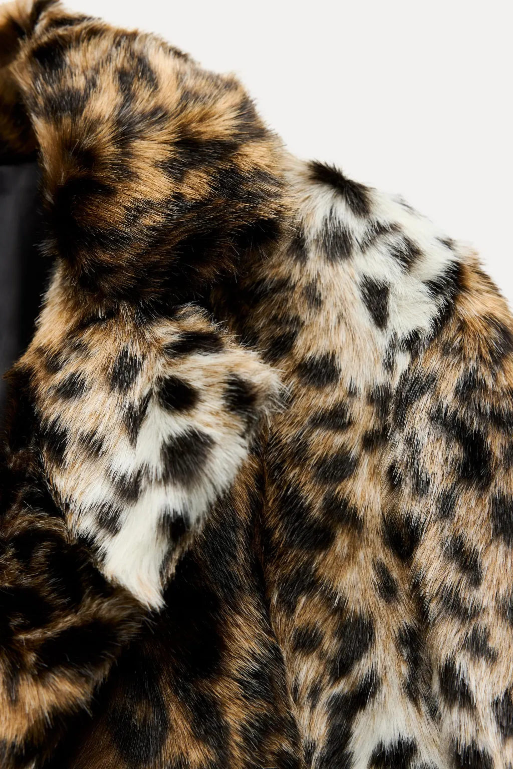 Discount ABRIGO EFECTO PELO ESTAMPADO ANIMAL ZW COLLECTION Mujer Abrigos / Anoraks