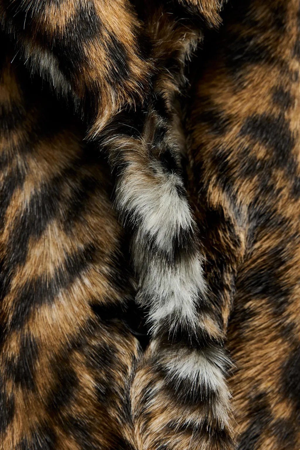 Discount ABRIGO EFECTO PELO ESTAMPADO ANIMAL ZW COLLECTION Mujer Abrigos / Anoraks