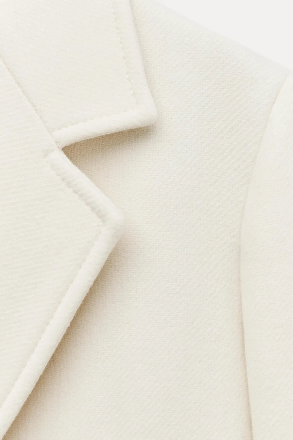 Discount ABRIGO ENTALLADO MEZCLA LANA MANTECO ZW COLLECTION Mujer Abrigos / Anoraks