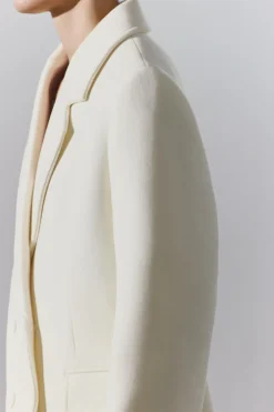 Discount ABRIGO ENTALLADO MEZCLA LANA MANTECO ZW COLLECTION Mujer Abrigos / Anoraks