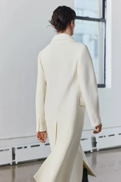 Discount ABRIGO ENTALLADO MEZCLA LANA MANTECO ZW COLLECTION Mujer Abrigos / Anoraks