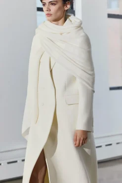 Discount ABRIGO ENTALLADO MEZCLA LANA MANTECO ZW COLLECTION Mujer Abrigos / Anoraks