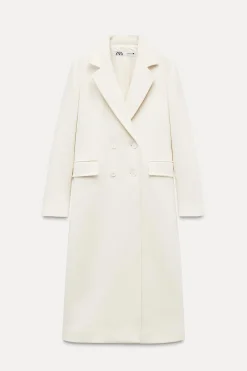 Discount ABRIGO ENTALLADO MEZCLA LANA MANTECO ZW COLLECTION Mujer Abrigos / Anoraks