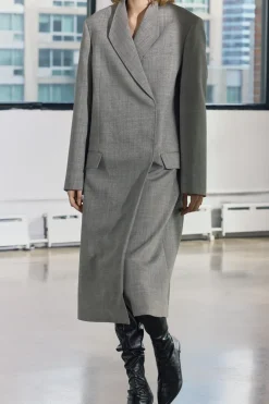 Discount ABRIGO LANA 100% ZW COLLECTION Mujer Abrigos / Anoraks