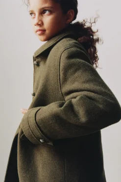 Niños ZARA 6 - 14 Años·Abrigos<ABRIGO LANA LARGO BOTONES