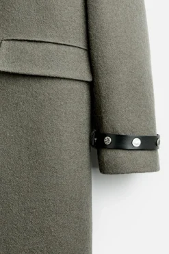 Clearance ABRIGO LANA X NANUSHKA Hombre Cazadoras|Abrigos / Gabardinas