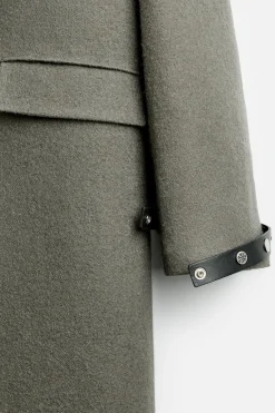 Clearance ABRIGO LANA X NANUSHKA Hombre Cazadoras|Abrigos / Gabardinas