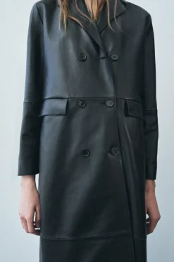 Clearance ABRIGO LARGO PIEL 100% ZW COLLECTION Mujer Abrigos / Anoraks