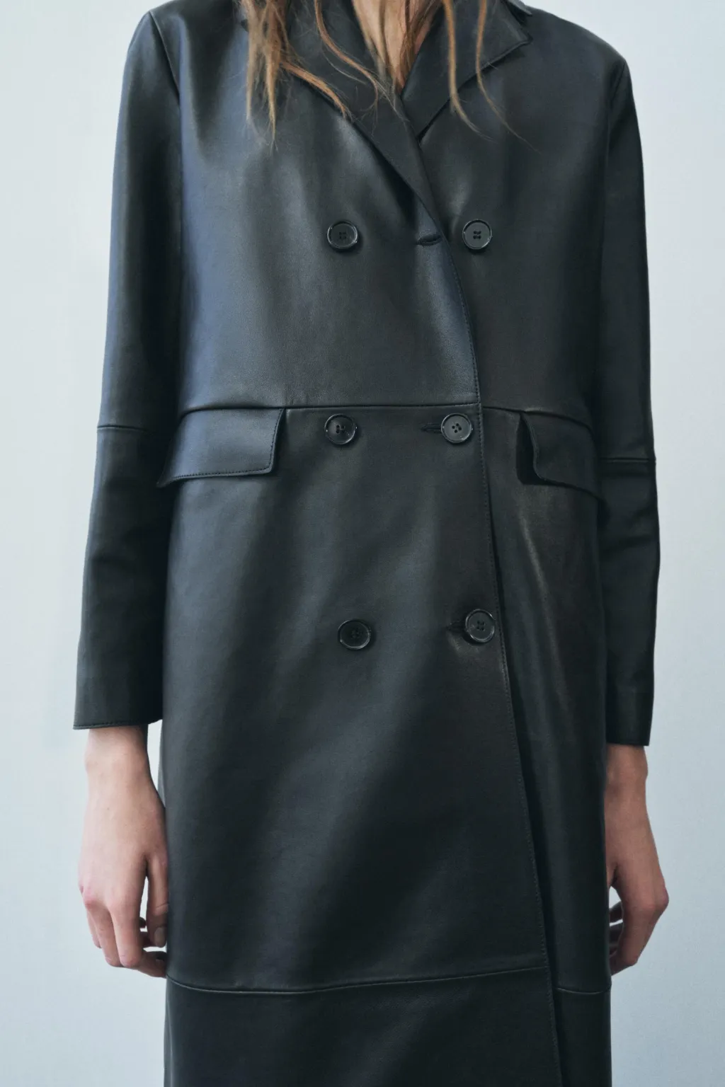 Clearance ABRIGO LARGO PIEL 100% ZW COLLECTION Mujer Abrigos / Anoraks