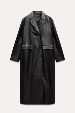 Clearance ABRIGO LARGO PIEL 100% ZW COLLECTION Mujer Abrigos / Anoraks