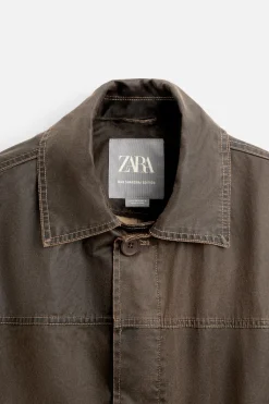 Hot ABRIGO LAVADO ACABADO ENCERADO Hombre Cazadoras|Abrigos / Gabardinas