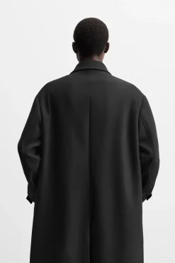 Best ABRIGO MEZCLA LANA Hombre Cazadoras|Abrigos / Gabardinas