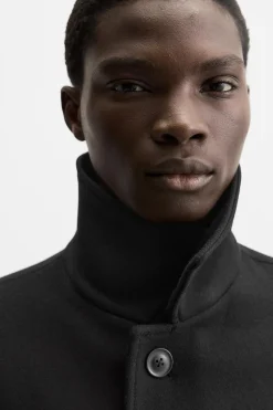 Best ABRIGO MEZCLA LANA Hombre Cazadoras|Abrigos / Gabardinas