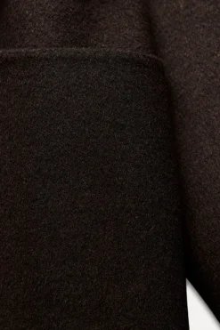 Online ABRIGO MEZCLA LANA CINTURÓN ZW COLLECTION Mujer Abrigos / Anoraks