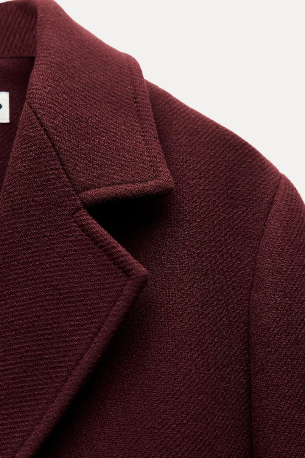 Fashion ABRIGO MEZCLA LANA MANTECO ZW COLLECTION Mujer Abrigos / Anoraks