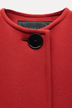 Sale ABRIGO MEZCLA LANA MANTECO ZW COLLECTION Mujer Abrigos / Anoraks