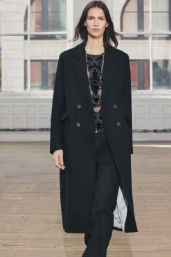 Online ABRIGO MEZCLA LANA ZW COLLECTION Mujer Abrigos / Anoraks