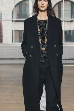 Online ABRIGO MEZCLA LANA ZW COLLECTION Mujer Abrigos / Anoraks