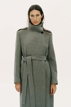 Clearance ABRIGO MEZCLA LANA ZW COLLECTION Mujer Abrigos / Anoraks