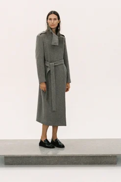 Clearance ABRIGO MEZCLA LANA ZW COLLECTION Mujer Abrigos / Anoraks