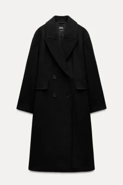 Clearance ABRIGO OVERSIZE CON LANA Mujer Abrigos / Anoraks