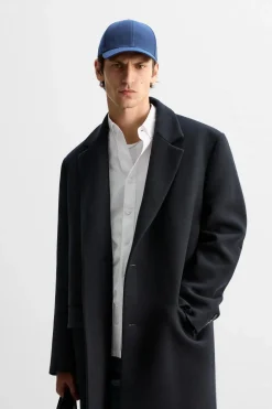 Discount ABRIGO OVERSIZED FIT Hombre Cazadoras|Abrigos / Gabardinas