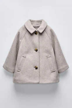 Niños ZARA 1½ - 6 Años·Abrigos|6 - 18 Meses·Abrigos / Buzos<ABRIGO PAÑO