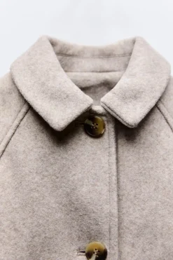 Niños ZARA 1½ - 6 Años·Abrigos|6 - 18 Meses·Abrigos / Buzos<ABRIGO PAÑO