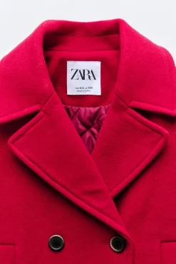 Niños ZARA 6 - 14 Años·Abrigos<ABRIGO PAÑO