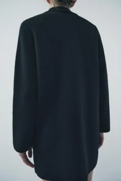 Online ABRIGO PUNTO 100% LANA Mujer Cárdigan / Jerséis|Punto