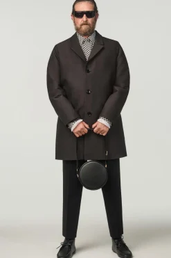 Discount ABRIGO SASTRE X STEFANO PILATI Hombre Cazadoras|Abrigos / Gabardinas