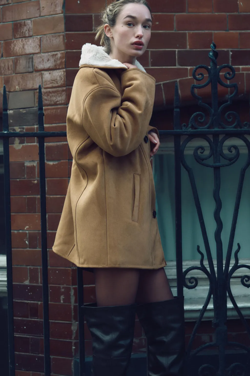 Discount ABRIGO SEMILARGO DOBLE FAZ Mujer Abrigos / Anoraks