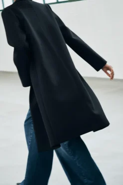 Hot ABRIGO SOFT BOTÓN Mujer Abrigos / Anoraks