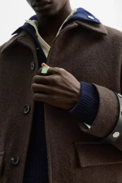 Outlet ANILLO SELLO COMBINADO RESINA X NANUSHKA Hombre Accesorios