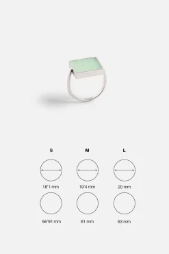 Outlet ANILLO SELLO COMBINADO RESINA X NANUSHKA Hombre Accesorios