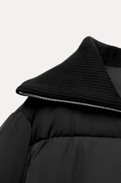 Outlet ANORAK ACOLCHADO ACABADOS RIB Mujer Abrigos / Anoraks|Chaquetas / Cazadoras