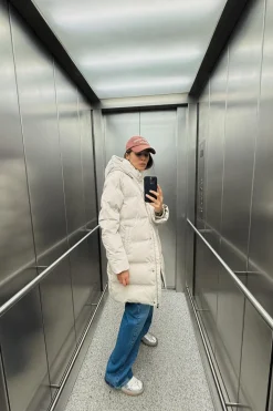 Sale ANORAK ACOLCHADO CAPUCHA WINDPROOF Mujer Abrigos / Anoraks