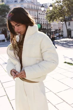 Discount ANORAK ACOLCHADO PUNTO Mujer Abrigos / Anoraks