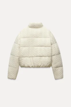 Discount ANORAK ACOLCHADO PUNTO Mujer Abrigos / Anoraks