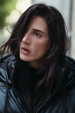 Discount ANORAK EFECTO PIEL WIND PROTECTION Mujer Abrigos / Anoraks