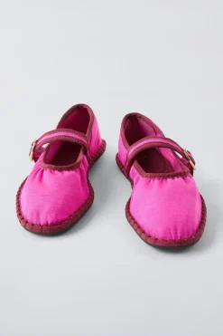 Niños ZARA 6 - 14 Años·Zapatos<BAILARINA FLÚOR