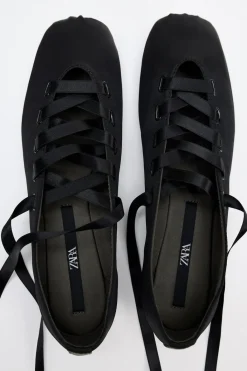 Online BAILARINA ATADA Mujer Zapatos