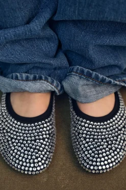 New BAILARINA BRILLOS Mujer Zapatos