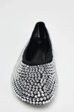 New BAILARINA BRILLOS Mujer Zapatos