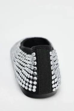 New BAILARINA BRILLOS Mujer Zapatos