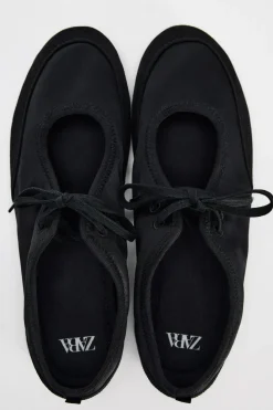 Online BAILARINA CORDONES Mujer Zapatos