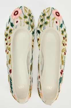 Discount BAILARINA FLORES Mujer Zapatos